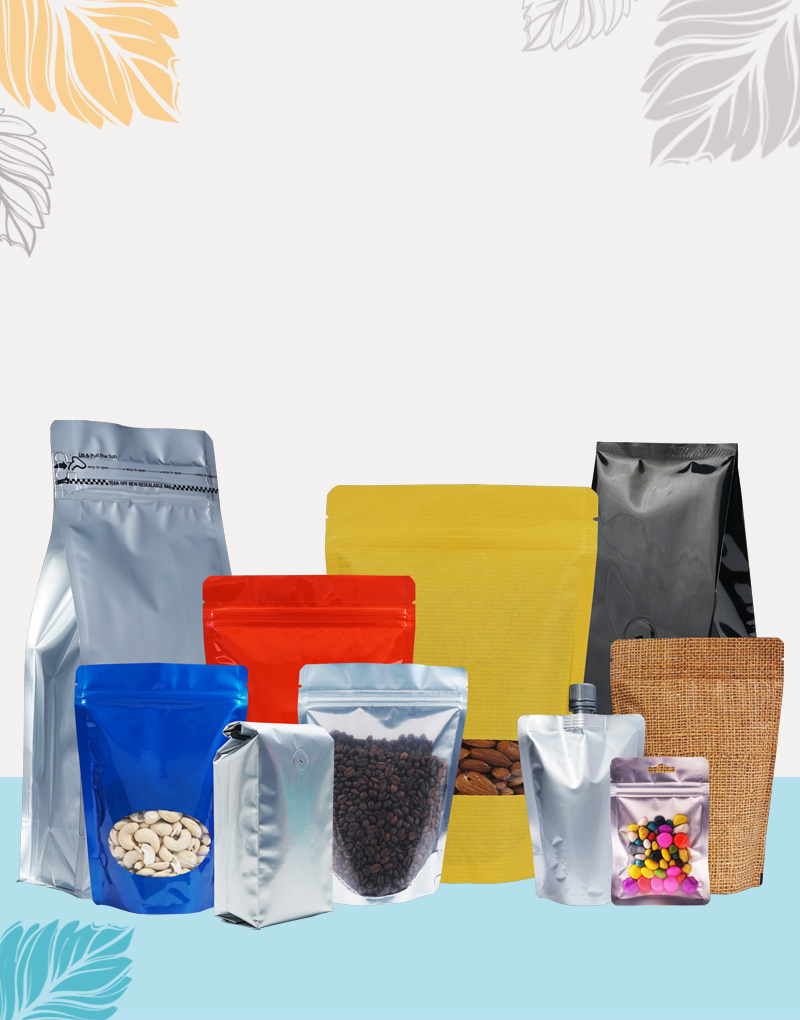 stock packaging pouches