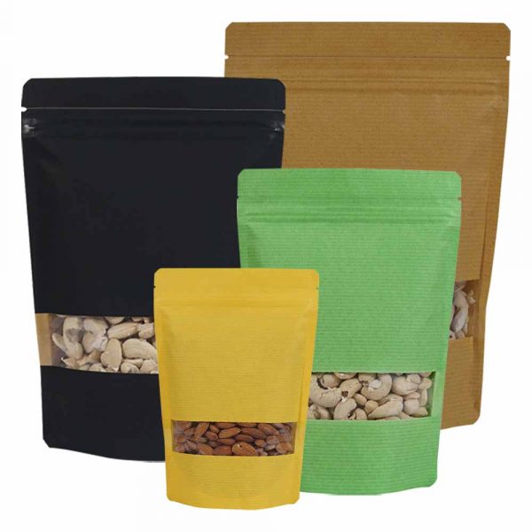 kraft paper sup pouch